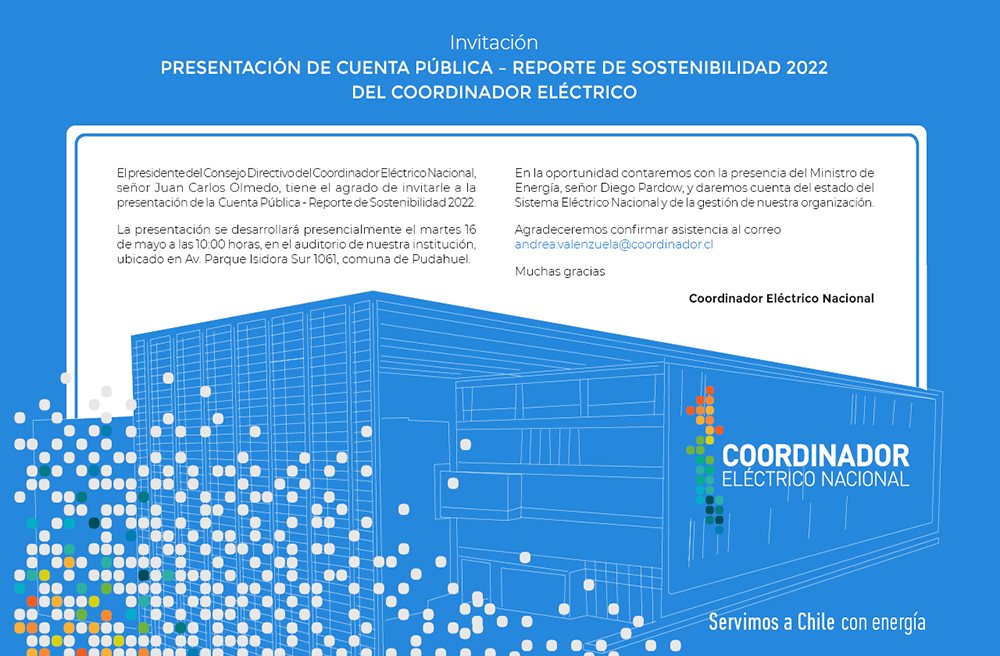 COORDINADOR ELÉCTRICO Memoria anual