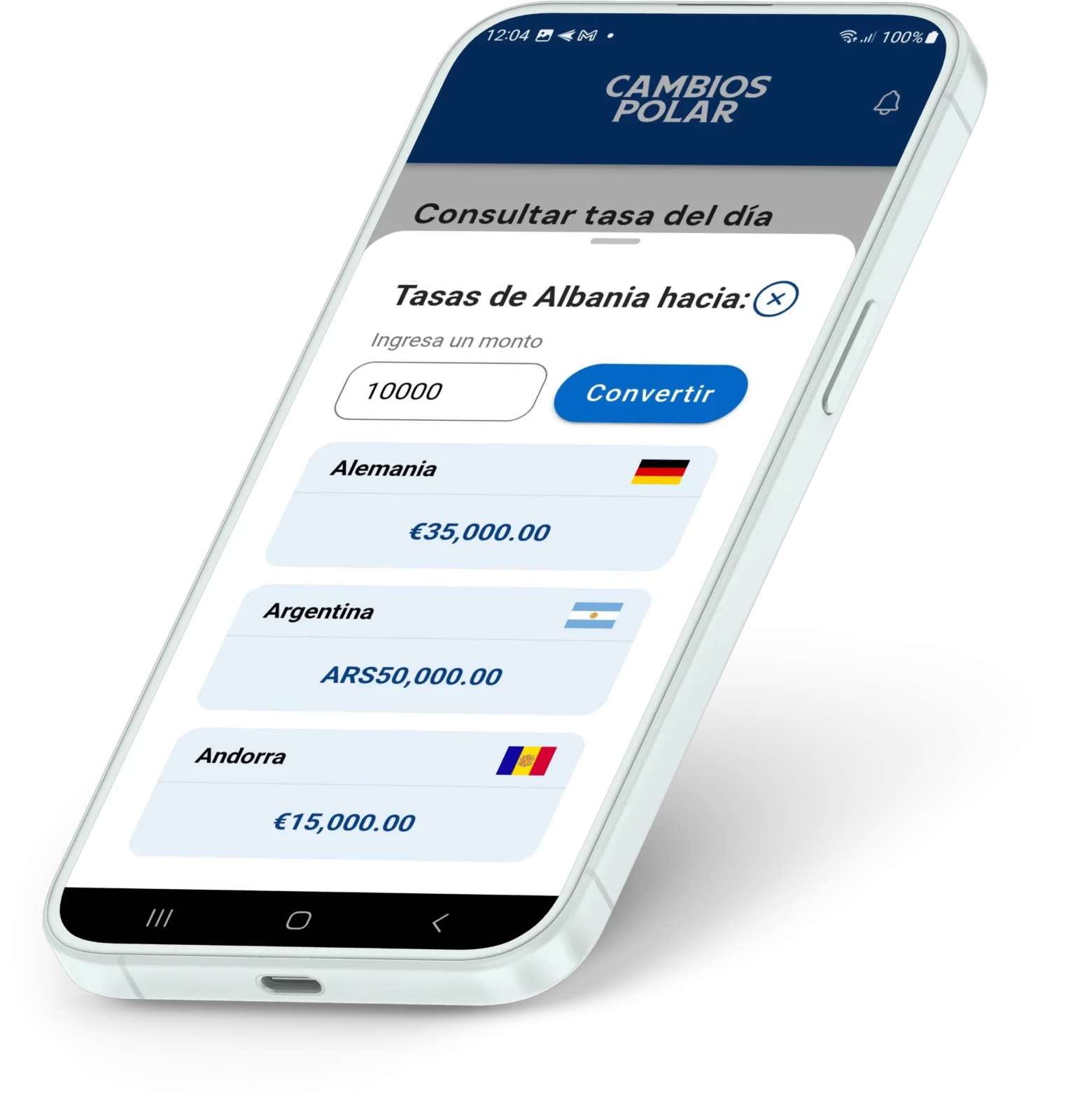 CAMBIOS POLAR APP