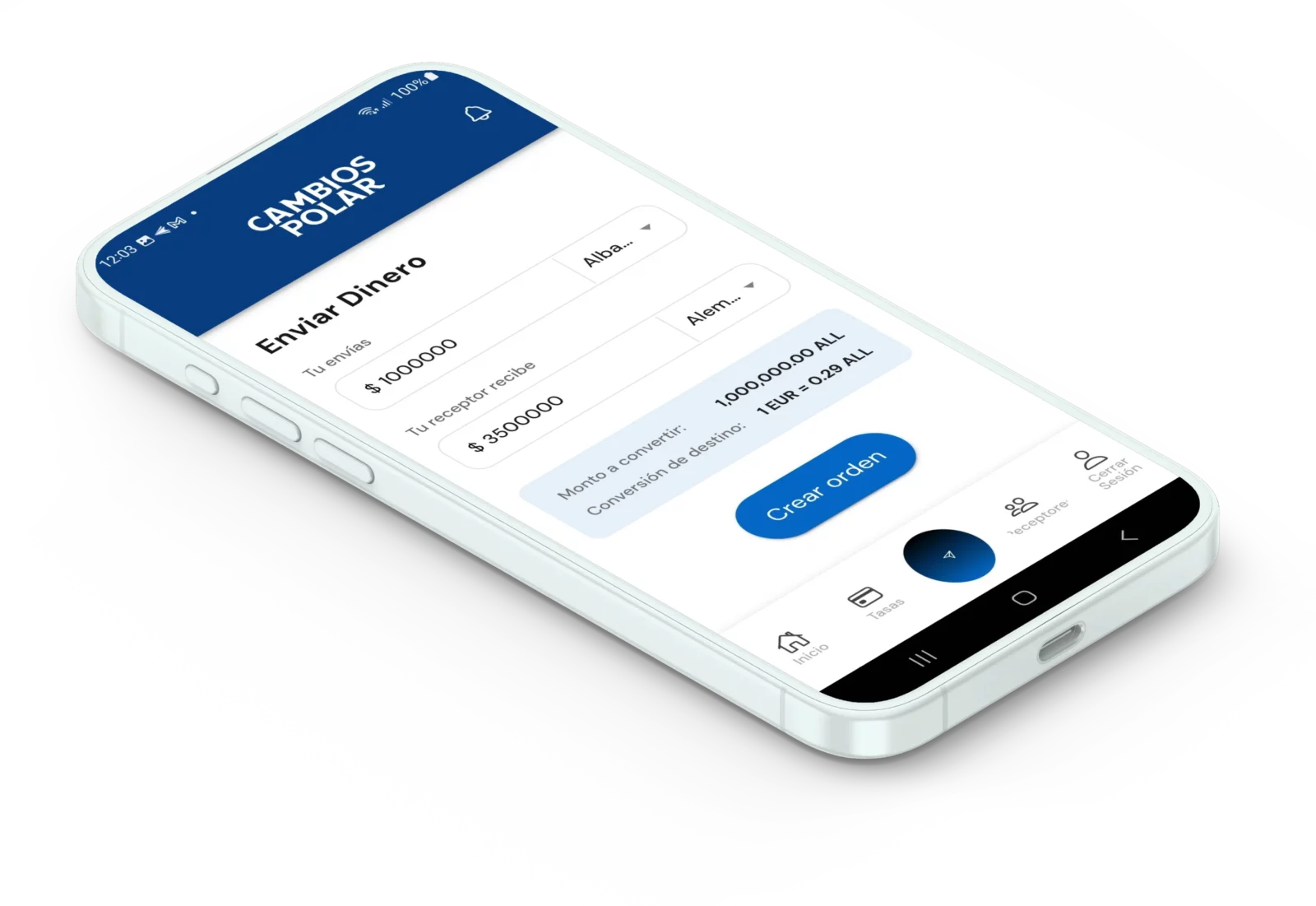 CAMBIOS POLAR APP