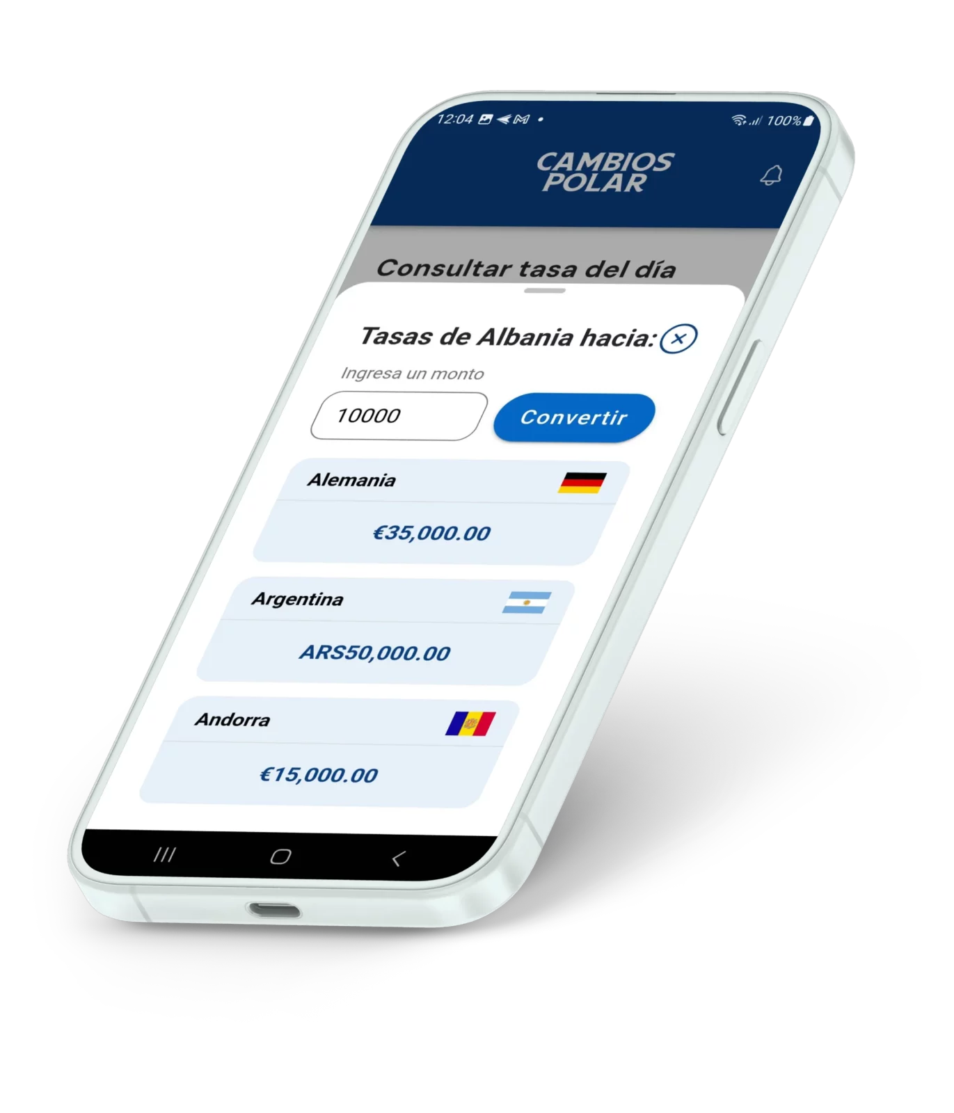 CAMBIOS POLAR APP