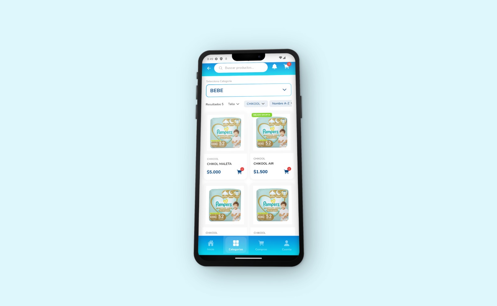 PAÑALES DEPROMOS APP